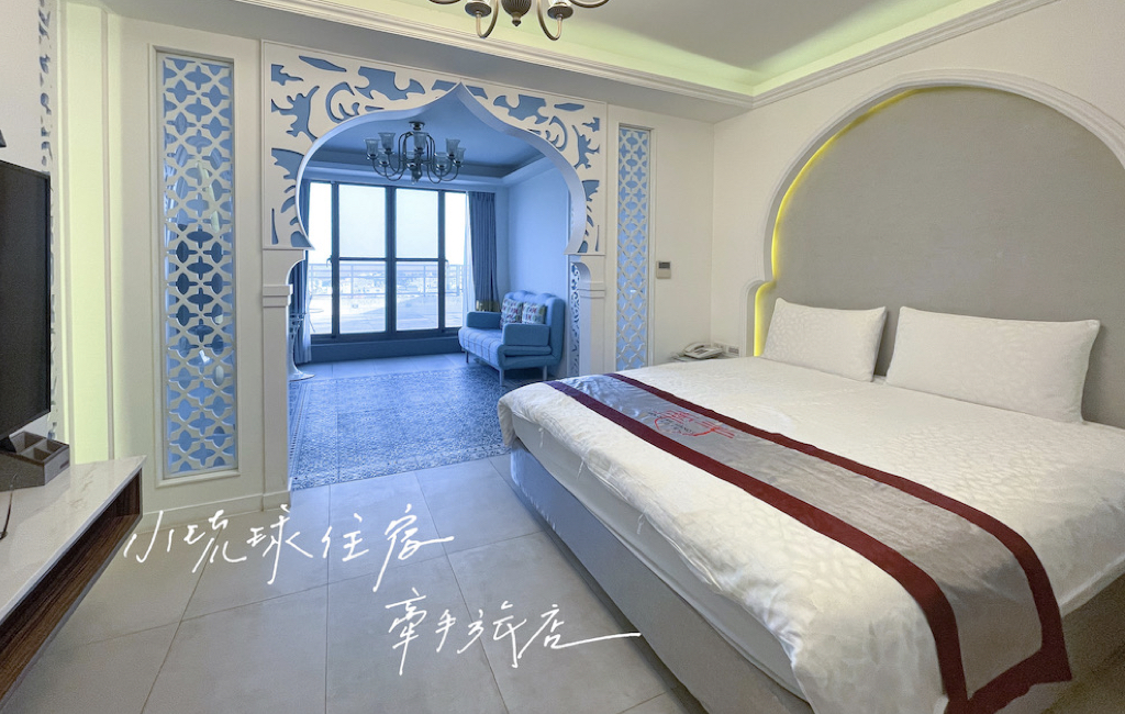 蘇宅二館｜牽手旅店，超大露天陽台、無敵海景，還可以房內奔跑