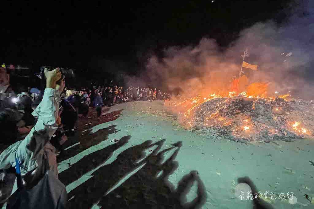 卡蘿的背包旅行-小琉球迎王平安祭典-燒王船